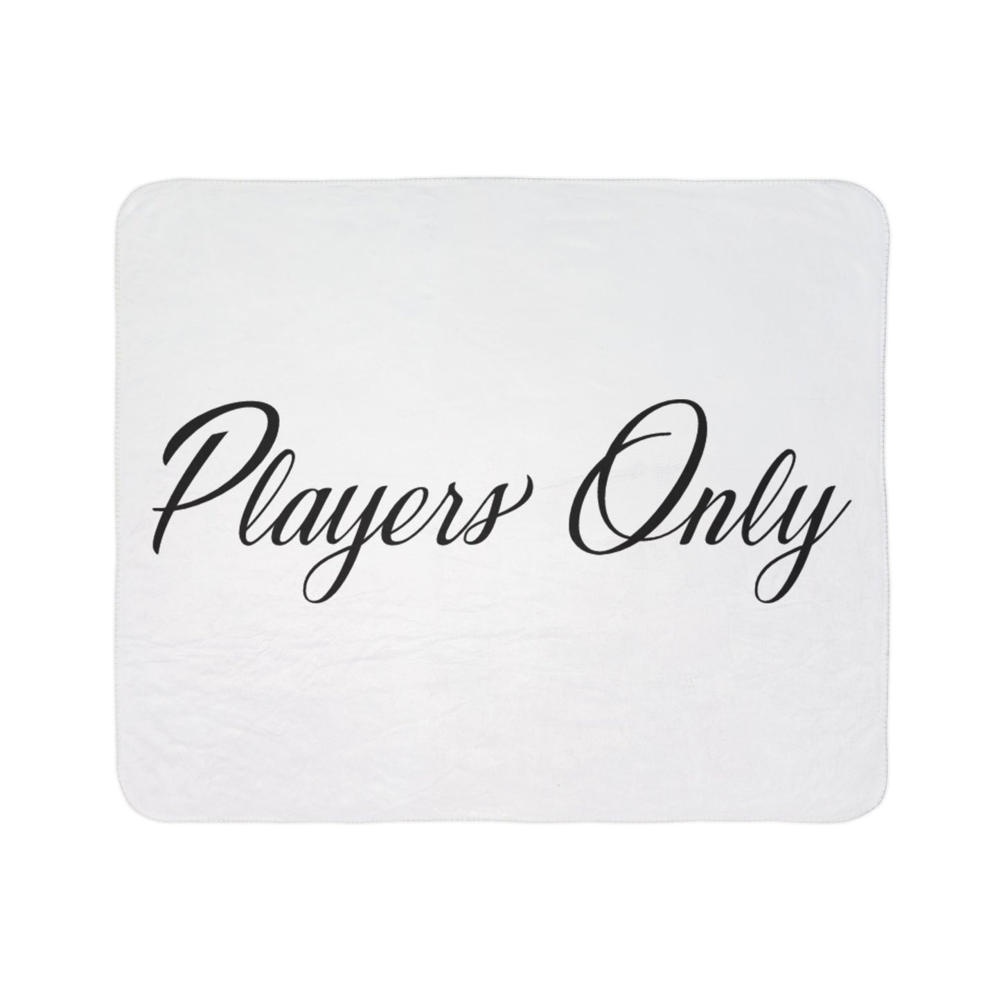 Players Only Sherpa Blanket