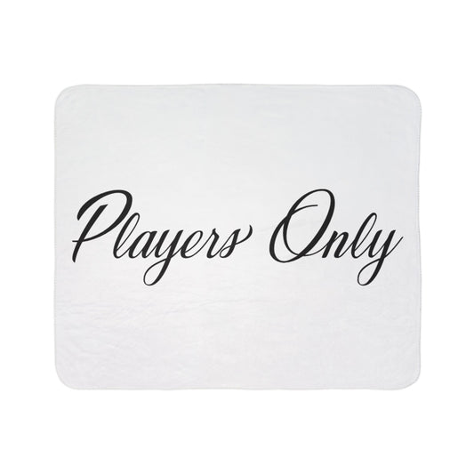 Players Only Sherpa Blanket