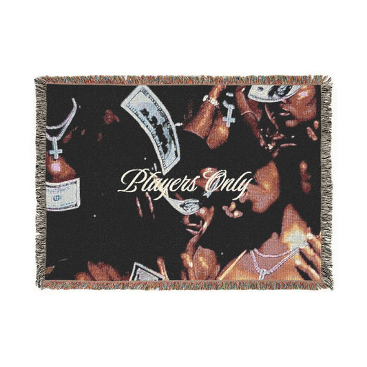 “Paper Chaser” Luxe Throw Blanket